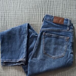 Madewell High Rise Skinny Crop Boyjean